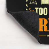 Funny Barbecue Grilling You Can Never Have Too Man Muismat (Hoek)