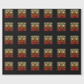 Funny Barbecue Meat Lover Grilling BBQ Cadeaupapier (Vlak)