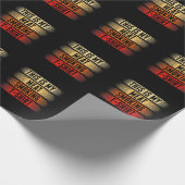 Funny Barbecue Meat Lover Grilling BBQ Cadeaupapier (Hoek)