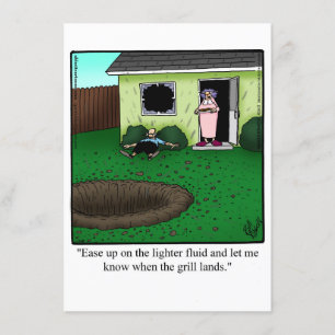 Funny Barbecue Party Uitnodiging