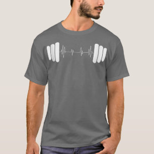 Funny Barbell Weightlift Gift Mannen Vrouwen Koele T-shirt