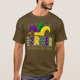 Funny Barber Mardigras Cute Barber T-shirt