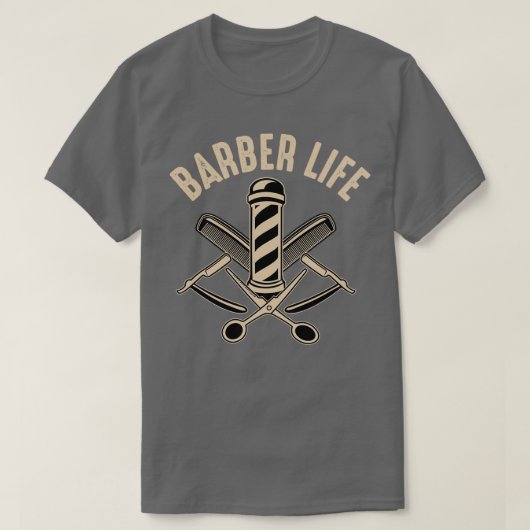 Funny Barber Quote Barber Life T-shirt (Design voorkant)