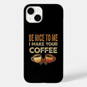 Funny Barista Cafe Lover Gift Case-Mate iPhone Case (Achterkant)