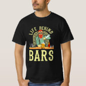 Funny barman Bars T-shirt (Voorkant)