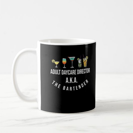 Funny Bartender Alcohol Mixer Barkeeper Jokes Koffiemok (Links)
