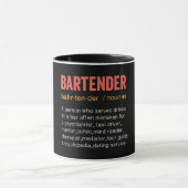 Funny Bartender Definition Mok (Midden)