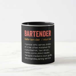 Funny Bartender Definition Mok
