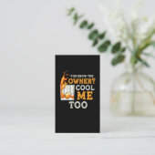 Funny Bartender en Barkeeper Joke Mixologist Visitekaartje (Staand voorkant)