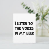 Funny Bartender T-shirts en Gifts Briefkaart (Staand voorkant)