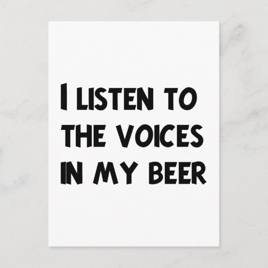Funny Bartender T-shirts en Gifts Briefkaart (Voorkant)