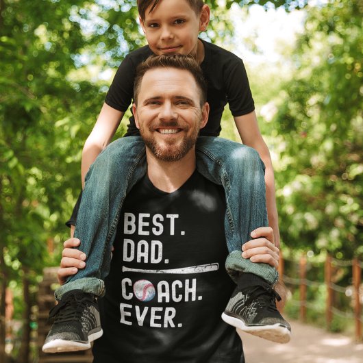 Funny Baseball Dad Coach T-shirt