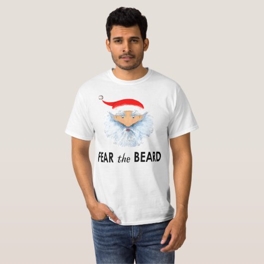 Funny Baseball Kerstmis T-shirt (Voorkant volledig)