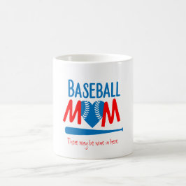 Funny Baseball mama Koffiemok