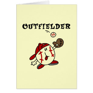 Funny Baseball Outfielder T-shirts en cadeautjes