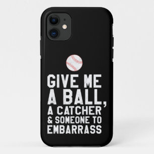 Funny Baseball Pitcher geeft me een bal Case-Mate iPhone Case