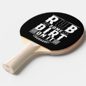 Funny Baseball Rub Some Dirt On It Tafeltennisbatje (Voorkant Gekanteld)