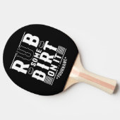Funny Baseball Rub Some Dirt On It Tafeltennisbatje (Zijkant)