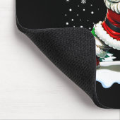 Funny Baseball Santa 67 Christmas Xmas Pajamas Boy Muismat (Hoek)