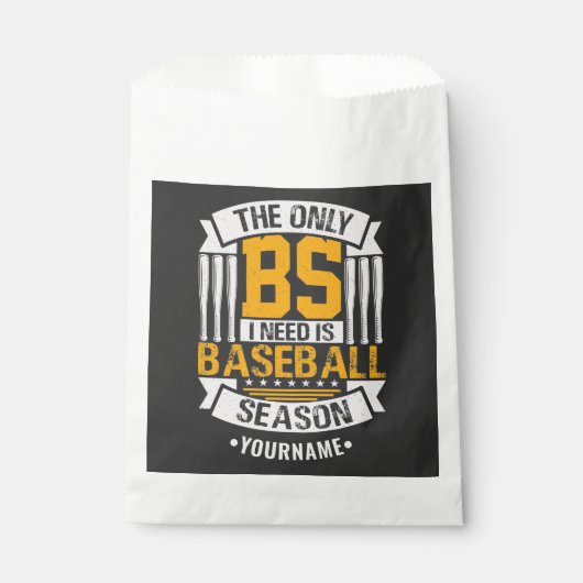 Funny Baseball Sarcasm Bedankzakje (Voorkant)
