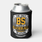 Funny Baseball Sarcasm Blikjeskoeler (Blikje Voorkant)