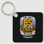 Funny Baseball Sarcasm Sleutelhanger (Voorkant)