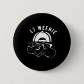 Funny Baseball Softball Season Apparel  Ronde Button 5,7 Cm (Voorkant)