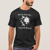 Funny Baseball T-shirt (Voorkant)