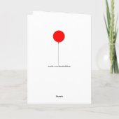 Funny baseball-verjaardagskaart kaart (Achterkant)