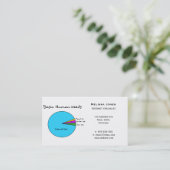 Funny Basic Human Needs voor computerliefhebbers Visitekaartje (Staand voorkant)