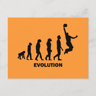 Funny basketbal briefkaart