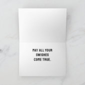 Funny Basketball Birthday Kaart (Binnen)