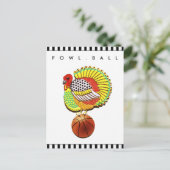 Funny Basketball Cards Feestdagenkaart (Staand voorkant)