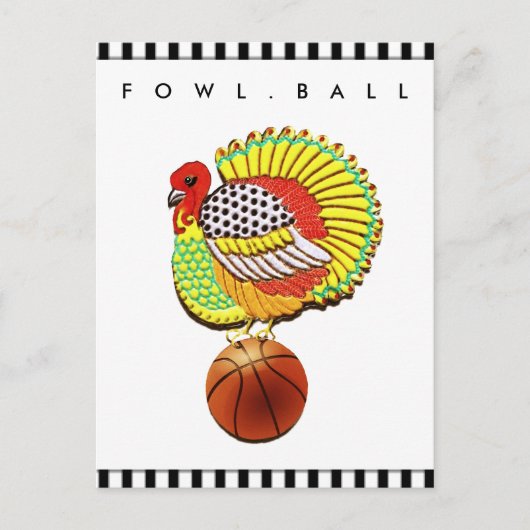 Funny Basketball Cards Feestdagenkaart (Voorkant)