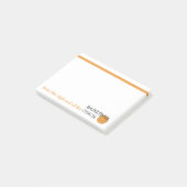 Funny Basketball Coach Clipboard of Text Sjabloon Post-it® Notes (Schuin)