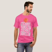 Funny Basketball Coach Tshirt Gift Box Out Gezegde (Voorkant volledig)