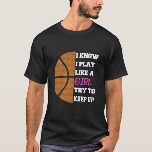 Funny Basketball gezegden T-shirt (Voorkant)