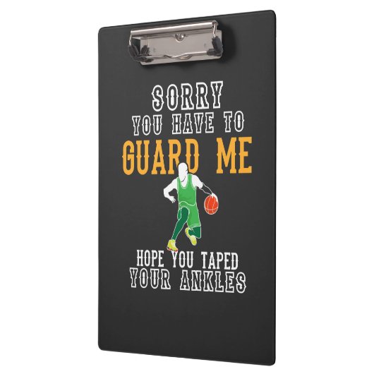 Funny Basketball Klembord (Links)