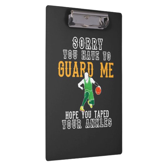 Funny Basketball Klembord (Rechts)