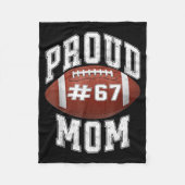 Funny Basketball Mom 67 Meme Proud Mama Design  Fleece Deken (Voorkant)