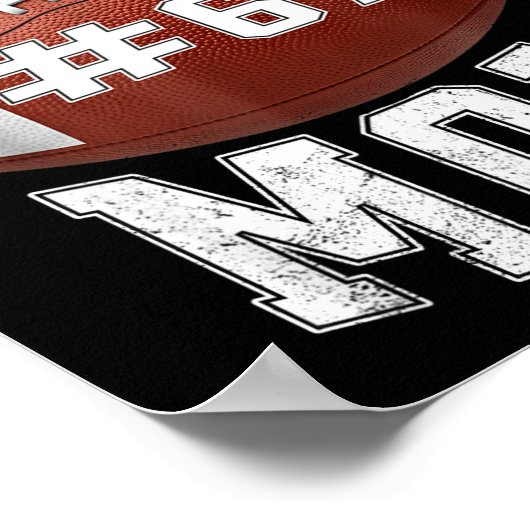 Funny Basketball Mom 67 Meme Proud Mama Design  Poster (Hoek)