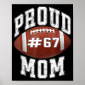 Funny Basketball Mom 67 Meme Proud Mama Design  Poster (Voorkant)