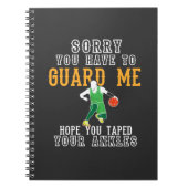 Funny Basketball Notitieboek (Voorkant)