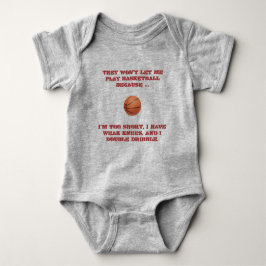 Funny Basketball Player Romper