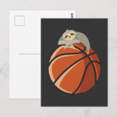 Funny Basketball Player Sloth Lazy Sport Lover Briefkaart (Voorkant / Achterkant)