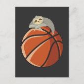 Funny Basketball Player Sloth Lazy Sport Lover Briefkaart (Voorkant)