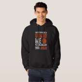 Funny Basketball Player Team Sport Trash Hoodie (Voorkant volledig)