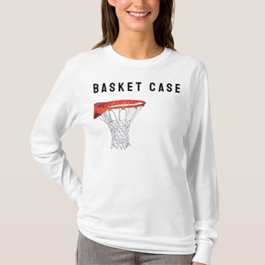 Funny Basketball T-shirt (Voorkant)