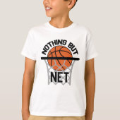 Funny Basketball T Shirt Print (Voorkant)