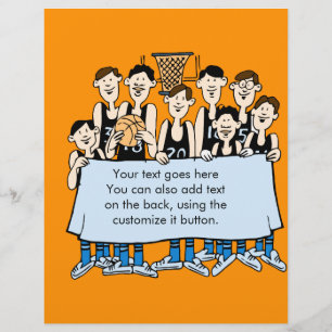 Funny Basketball teamevent Flyer